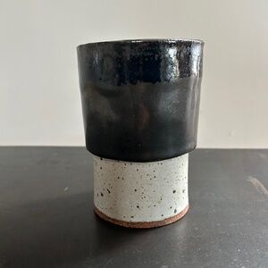 A Question of Eagles ceramic planter